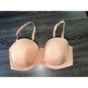 Wacoal Red Carpet Full Figure Convertible  Bra 854119 Nude Beige 40DD Womens